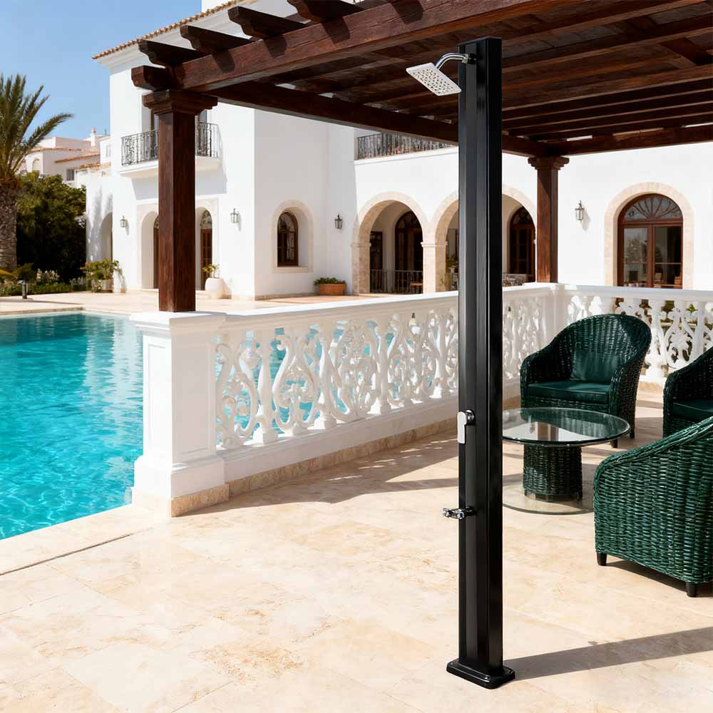 LY30L02 Regendouche voor buiten, douchestandaard met één hendel