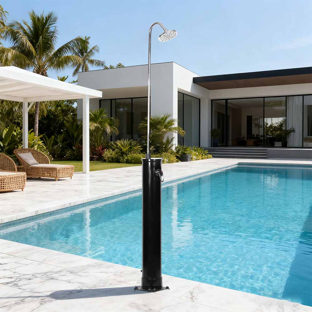 LY18L01-B 18L ronde body buitentuin zwembad zonnedouche